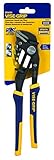IRWIN Tools VISE-GRIP GrooveLock Pliers, Smooth Jaw, 10-inch (4935097) [並行輸入品]