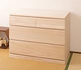 桐クローゼット 幅76cm 3段 桐天然木 日本製 HI-0017