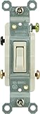 GE 18272 3 Way 15A 120V Household Toggle Switch, Light Almond [並行輸入品]