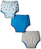 DISNEY・BABY ミッキー 幼児 3枚組み3層トレパン 100cm グレー パイル A3C01