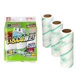 レック 激コロ フローリング対応 粘着テープ 50周 スペア 3個入 / 切りやすい 斜めカット/カーペットクリーナー