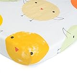 Orara beauty ベビー 敷き 布団 カバー 保育園 子供用布団カバー 130*70cm 裏全周ゴム付 ガーゼ ワンタッチシーツ シングル　可愛い　綿100％ お昼寝 敷きカバー (7#)