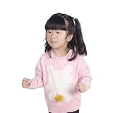 Kayiyasu カイヤス キッズ セーター スウェット トレーナー カットソー ニット ベビー服 021-xcfz-17050(3Y（100cm） ピンク )