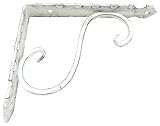 ケイジーワイ工業 KGY アンティック 鍛冶屋の棚受 白 115x150