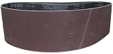 Magnate R4X36S80 4 x 36 Closed Coat Sanding Belt, Aluminum Oxide - 800 Grit; J Weight by Magnate