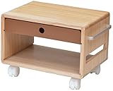 布団サイドワゴン 小 ブラウン BHB-355BR