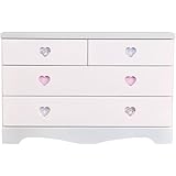 Amazon アルファタカバ 子供部屋に置きたいキッズチェスト サンリオハローキティハートチェスト 幅100cm3段タイプ ホワイト チェスト タンス ベビー マタニティ 通販