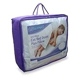 New Young Kids babies Toddlers Junior Baby Cot Bed Pillow Anti Allergy (Cot Duvet 7.5 Tog + Pillow) 