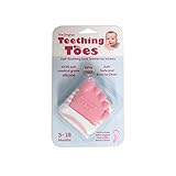 Original Teething Toes Cute Pink Baby Girl Shower Gift Toy by Teething Toes