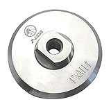 F Fityle ポリッシャー用 面ファスナー アルミパッド　ダイヤモンド研磨 バックホルダー 全3サイズ - 4インチ