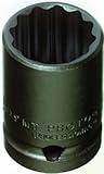 Stanley Proto J7423MT 1/2-Inch Drive Thin Wall Impact Socket, 23mm, 12 Point [並行輸入品]