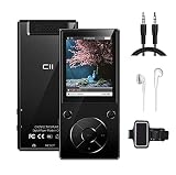 MP3プレーヤー 32GB Bluetooth 5.1 ChenFec ポータブル 2.4" 大画面 HiFi ロスレス サウンド MP3 音楽プレーヤー ウォークマン スピーカー付き FM ラジオ ボイス レコーダー ビデオ プレーヤー 最大 128GB をサポート