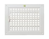 新協和 角型レジスター SPRN-150×200 シルバーホワイト