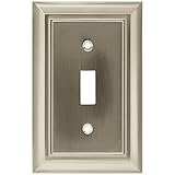 Franklin真鍮建築単一スイッチプレート/カバー Single Switch 1