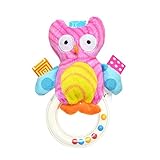 GYBER TM Baby Owl Rattle Plush Yoy Rattles [並行輸入品]