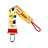 Ulubulu Universal Pacifier Clip, Country Time by Ulubulu [並行輸入品]