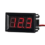 DC7V-150Vミニ0.56in 2線式LEDデジタル表示パネル電圧計電圧計