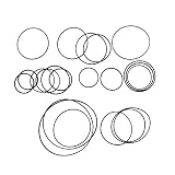 幅1mm 35-65mm 190mm ラバーベルト レコーダー CDROM ビデオ機 ウォークマン DVDドライブ (20個) レコーダーベルト 1mm 角折りゴムベルト 耐摩耗性に ゴムベルト 右トラクション