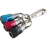 トップ工業:TOP 携帯用ソケットホルダー 3色セット(青×赤×黒) ESH-BRBKN 型式:ESH-BRBKN