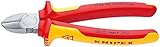 クニペックス KNIPEX 7006-180 絶縁斜ニッパー 1000V (SB)