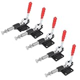 Uxcell 304C U Shaped Bar Quickly Holding Push Pull Toggle Clamp 227Kg, 5-Piece [並行輸入品]