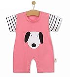 ベビー漫画ボディスーツ Unisex-Baby Infant Wide Short Sleeve Animal Cartoon Bodysuit BB@JPZ08PW-1318