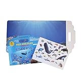 Little fellows(リトルフェローズ) シールブック  はってはがせる 海 くじら 男の子 女の子 MRG-46256