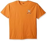NCAA Virginia Cavaliers状態野球レース半袖Tシャツ、Xラージ、Burntオレンジ