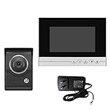 Perfk ドアベル　7" TFT　液晶テレビ　インターホン　モニター　セキュリティ　屋外カメラ　ナイトビジョン　防雨カバー　全2色 - 1＃