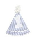 RuffleButts乳児/幼児用女の子ストライプSeersucker Birthday Hat US サイズ: S カラー: ブルー