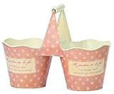 丸和貿易 ジャルダンフレーズ ウェーブ2P (S) ピンクドット