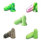 [5Mix] Moldex お試し5種耳栓セット メテオ・メテオスモール・ピュラフィット・カモプラグ・スパークプラグ x 各1ペア
