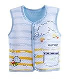 【SEBLES】 ベビー 赤ちゃん キュート コットン ベスト パジャマ 寝巻 全16種 サイズ 70cm 80cm 90cm 100cm クロスセット (Ｇタイプ,80)