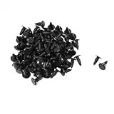 uxcell トリムクリップ　　自動車ドアフェンダー　穴5mm　　100個