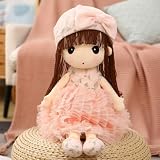 ぬいぐるみドール ふわふわ 女の子 ぬいぐるみ 人形 キャラクター 生々しい 抱き枕 ぬいぐるみ クッション 子供 柔軟 ガールズ お姫様 子供 柔らかい 知育トイ 誕生日 写真1 プレゼント 贈り物 ギフト ストレス解消 50cm 写真小道具 添い寝 置物 ソフト