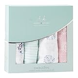 (エイデンアンドアネイ) aden+anais おくるみ classic swaddle 4-pack シスル -2059 [並行輸入品]