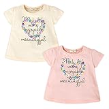 (ピンク/90cm)ベビー服 女の子 Tシャツ 半袖 Ａライン 女児 ベビー 80cm 90cm 95cm