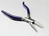 ワイヤFormingペンチフラットナイロンJaw &ラウンド鼻ジュエリーMaking Bending Plier ( E 5 ) NOVELTOOLS