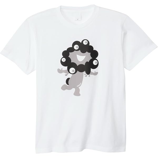Amazon | EXPO2025 ミャクミャクTシャツ スクエア SMA/010ホワイト M