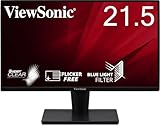 ViewSonic ビューソニックジャパン 21.5インチ 液晶モニター VA2215-H-7 (フルHD/VA/75Hz/HDMI,VGA/フリッカーフリー/ブルーライトフィルター/Adaptive Sync/低消費電力/5年保証)