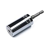 OUNONA 2本ユニバーサルクイックリリーススクリュードライバビット電動ドリルホルダー延長バークイックで簡単なビット変更(シルバー)