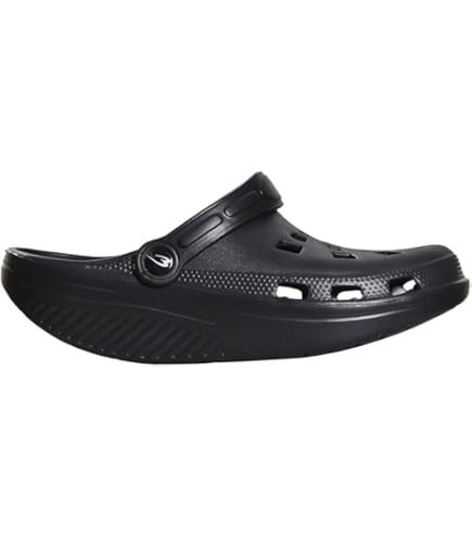 Amazon.co.jp: [ラクバキ] フラット 5kgサボサンダル メンズ ブラック