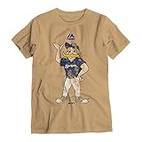 マジェスティックBoys Milwaukee Brewers MLB Vintage Mascot TシャツTan XL イエロー