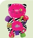 Label Loveys Pink Kittie Rattle Toy by Kids Preferred [並行輸入品]