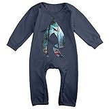 ファッション ベビー 人気選手 エンブレム スナイパー対決 ベビー服 100%綿 Navy Size 24 Months