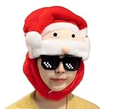 [DOKiDOKi] サンタクロース コスプレ 帽子 クリスマス かぶりもの 仮装 かぶり物 コスチューム 仮面 写真撮影 おもしろ イベント パーティー グッズ 宴会 可愛い 変身 被り物 Xmas トナカイ サンタ3503 [並行輸入品]