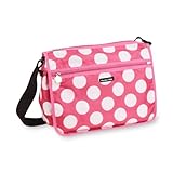 Hanna Hula RIPショルダーバッグ フューシャドット 横36cm×縦25cm×奥行き13cm 275g ポリエステル CRP-SH14