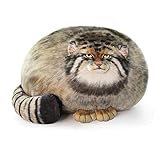 パラスキャットぬいぐるみ 45cm/18インチ 草原猫 ぬいぐるみ かわいいぬいぐるみ 女の子用 子猫 ソフト ぬいぐるみ スローピロー 人形 大きなぬいぐるみ 装飾 人形 子供 男の子 女の子 誕生日 クリスマスギフト