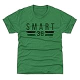 500レベルMarcusスマートBostonバスケットボール子供用シャツ – Marcus Smartボストンフォント Kids Large (10-12Y) グリーン