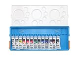 リキテックス(Liquitex) ガッシュ・アクリリック プラス 12色(13本) プラケースセット G5 10ml